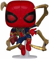 Фигурка Funko POP! Bobble Marvel Avengers Endgame Iron Spider w/NanoGauntlet (GW) (Exc) (574) 68895
