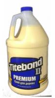 Клей Titebond II Premium Wood Glue (Титебонд 2 Премиум Вууд Глуе) для дерева бежевый, 3,8 л