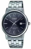 Наручные часы CASIO Collection MTS-110D-1A, серебряный, черный