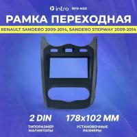 Рамка переходная Intro RENAULT Sandero, Sandero Stepway 2009-2014 2din (RFR-N30)