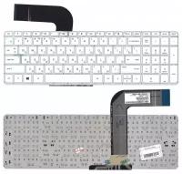 Клавиатура для HP Pavilion 15-p 15p 17-p 17p p/n: 757410-251 (белая)