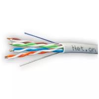 Витая пара UTP 4 пары AWG 24 Cat.5e внутренняя (UTP 4x2x0,5 In/CCA) 305м