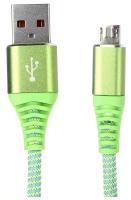 USB кабель Liberty Project Micro USB Носки зеленый