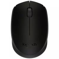 Мышь беспроводная Logitech B170 черный (910-004659)