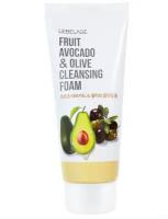 Пенка для умывания с авокадо и оливой Lebelage Fruit Avocado & Olive Cleansing Foam 100ml