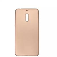 Силиконовый чехол MultiShop Soft TPU матовый для Nokia/Microsoft 6 Золото