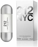 Carolina Herrera 212 NYC Туалетная вода Женская 30мл