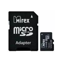 Карта памяти Mirex microSDHC 32Gb (UHS-I, U1, class 10) (13612-MCSUHS32)