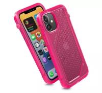 Ударостойкий чехол Catalyst Vibe Impact Case для iPhone 12 mini 5.4", розовый неон Neon Pink (CATVIBE12PNKS)