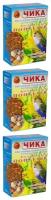 Корм для волнистых попугаев Чика, с минеральной подкормкой, 500 гр, 3 шт