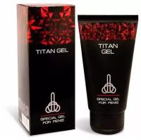 Гипоаллергенный гель-смазка, лубрикант, пролонгатор для мужчин Titan Gel, 1 шт, 50 мл