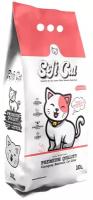 SOFT CAT Наполнитель комкующийся без запаха