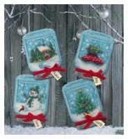 70-08997 Vintage Jar Ornaments