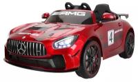 Детский электромобиль Hollicy Mercedes GT4 AMG Carbon Red 12V - SX1918S-RED-PAINT