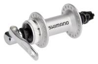 Втулка передняя Shimano M435 Alivio: 36 H, QR, 133мм, цвет серебристый