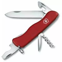 Нож перочинный Victorinox Picknicker, с фиксатором лезвия, красный