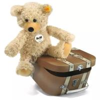 Мягкая игрушка Steiff Charly Dangling Teddy Bear in Suitcase (Штайф Мишка Тедди Чарли бежевый с чемоданом 30 см)