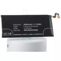 Аккумуляторная батарея iBatt 3000mAh для Samsung SM-G930F, SM-G930V, SM-G930A, SM-G930P, SM-G930T, SM-G930R4, SM-G9308