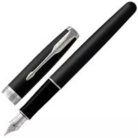 Parker Sonnet Core - Matte Black CT, перьевая ручка, F, BL