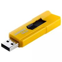 Флешка SmartBuy Stream USB 2.0 64 ГБ, 1 шт., желтый
