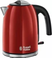 Чайник электрический Russell Hobbs Stainless Steel (красный)