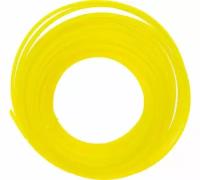 Леска 2.4мм 15м круглая, желтая блистер Roundline 240-15-1на пластик. обойме