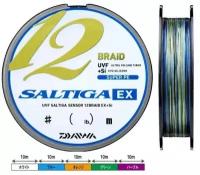 Плетеный шнур PE Daiwa UVF Saltiga Sensor 12 Braid EX+SI 300m #5.0/0.370mm 88Lb/39.9kg