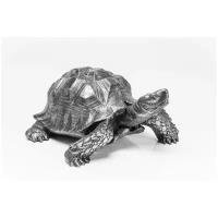 KARE Design Статуэтка Turtle, коллекция "Черепаха" 95*43*77, Полирезин, Серебряный