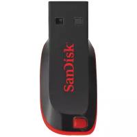 Флеш-диск 16 GB, SANDISK Cruzer Blade, USB 2.0, черный, SDCZ50-016G-B35