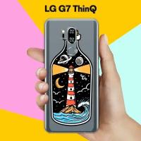 Силиконовый чехол на LG G7 ThinQ Бутылка / для ЛДжи Джи 7 СинКу