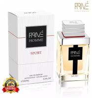 PRIVE Туалетная вода мужская HOMME SPORT, 100 мл