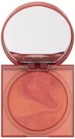 Мраморные румяна для лица HUDA BEAUTY GLOWISH cheeky vegan blush powder SASSY SAFFRON 2.5g