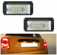 LED подсветка номера Mini Cooper R50 R52 R53 светодиодная 2шт