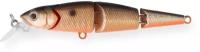 Воблер Составной Strike Pro Flying Fish Joint 110, цвет: 613-713 Black Back Smoked OB, (EG-079J#613-