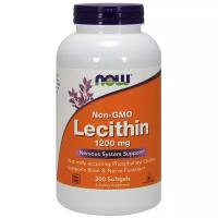 NOW Lecithin (Лецитин) 1200 мг 200 капсул