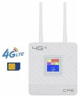 Портативный шлюз 4G Wifi Router FDD TDD LTE Wcdma GSM Global Unlock Внешние антенны SIM-карта