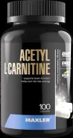 Стимуляторы похудения, Maxler, Acetyl L-Carnitine, 100 капсул