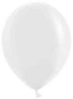 Воздушный Шар (5''/13 см) Белый, пастель, 25 шт