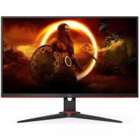 23.8" Монитор AOC 24G2SAE, 1920x1080, 165 Гц, *VA, черный/красный