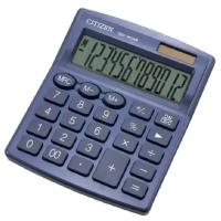 Калькулятор настольный компактный Citizen SDC812NRNVE 12-разрядный синий 1 шт