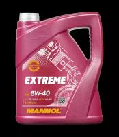 Полусинтетическое моторное масло Mannol Extreme 5W-40, 5 л, 1 шт