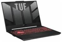 Ноутбук ASUS TUF Gaming A15 FA506IHRB-HN080 AMD Ryzen 5 4600H/8Gb/512Gb SSD/NV GTX1650 4Gb/15.6" FullHD/DOS Graphite Black