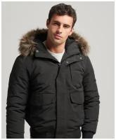 Бомбер Superdry, размер 2XL (56), черный