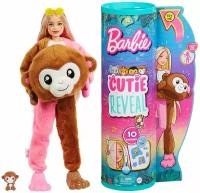 Кукла Барби Barbie Cutie Reveal Doll with Monkey