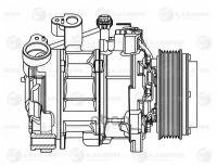 Компрессор Кондиц. Для А/М Bmw X1 (E84) (11-)/3 (F30) (11-) (Lcac 2684) Luzar арт. LCAC2684