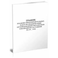 График планово-предупредительных работ по поддержанию грузоподъемных механизмов в исправном состоянии - ЦентрМаг