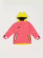 Куртка Oldos Дина, размер 110, розовый, зеленый