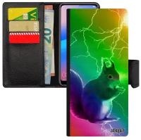 Чехол-книжка для Xiaomi Redmi 9T, Белка