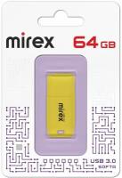 Флешка USB 3.0 Flash Drive MIREX SOFTA YELLOW 64GB