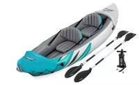 Байдарка Bestway Hydro-Force Rapid Elite X2 Kayak 312 см, белый/серый